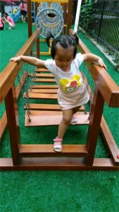 我是個勇敢的女生，我熱愛陽光體育！