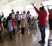 小朋友們快快來，活動開始了！